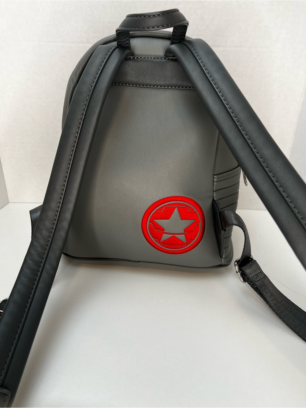 Loungefly Winter Soldier Marvel Avengers Cosplay Backpack Captain America - Picture 9 of 12